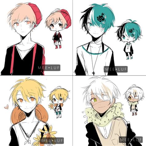 Sketch adopts: Closed by Meeluf on DeviantArt | Anime boy hair, Anime ...