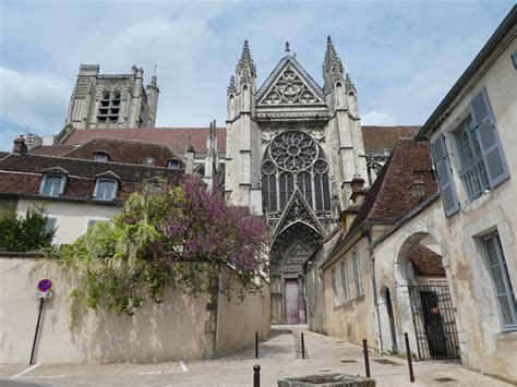 The Road Goes Ever On: Auxerre Cathedral, Architecture And Windows