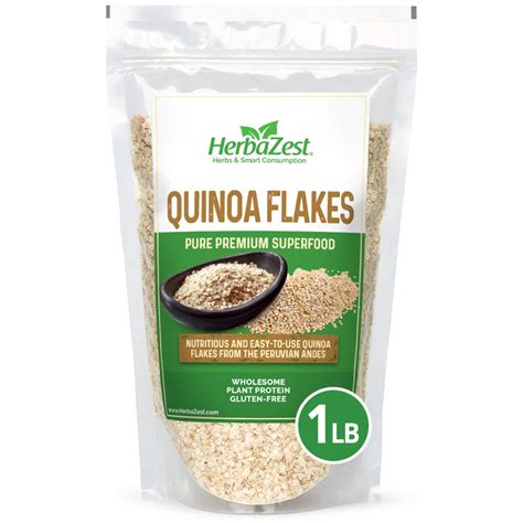 Quinoa Flakes - Organic & Easy-to-Use - HerbaZest