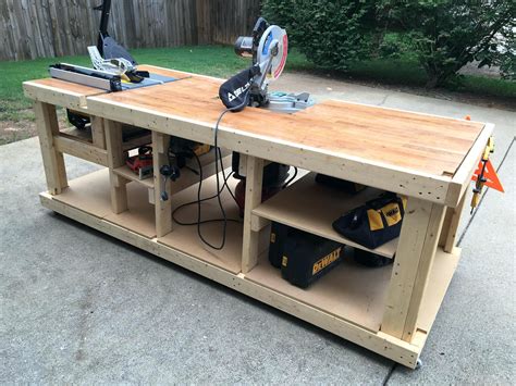 Diy Portable Woodworking Bench : Portable Benches for Servicemen ...