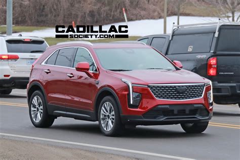 2024 Cadillac XT4 In Radiant Red Tintcoat: First On-The-Road Photos