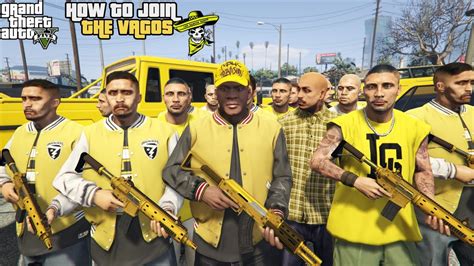 How to join The VAGOS Gang in GTA 5! (safehouse,clothes,territories ...