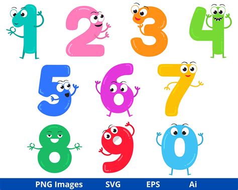 Number 1 10 Clipart