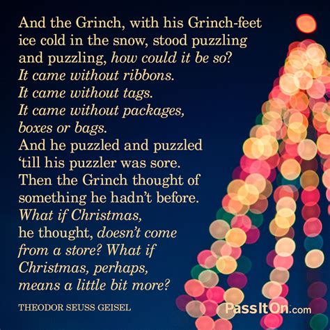 “And the Grinch, with his Grinch-feet ice | The Foundation for a Better ...