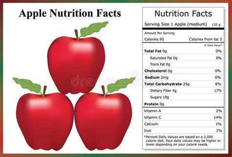 Medium Red Delicious Apple Nutrition Facts | Besto Blog