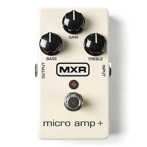 MXR Micro Amp + | Reverb