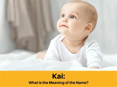 What Does the Name Kai Mean?