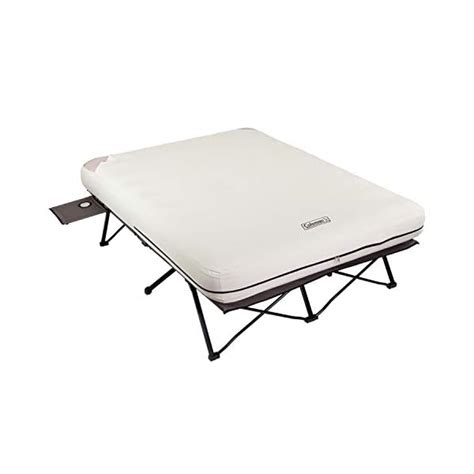 Coleman Camping Cot, Air Mattress, & Pump Combo, Folding Camp Cot & Air ...