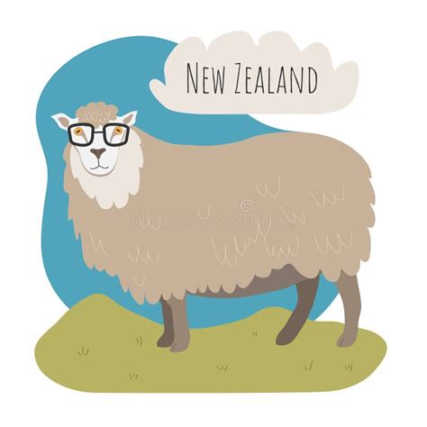 New Zealand Sheep Farm Stock Illustrations – 47 New Zealand Sheep Farm ...