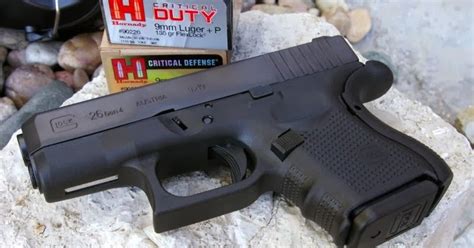 Glock G26 9MM Baby Glock Review