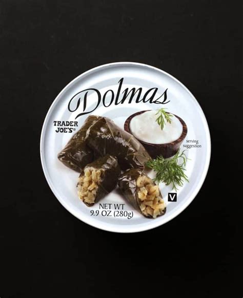 Trader Joe's Dolmas (Stuffed Grape Leaves)