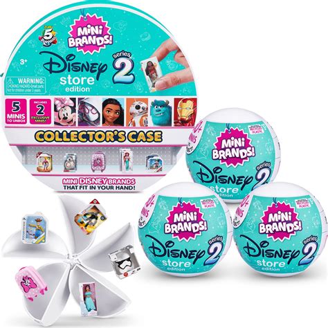 Buy 5 Surprise Disney Mini Brands Series 2 Collector's Kit by ZURU (3 s ...