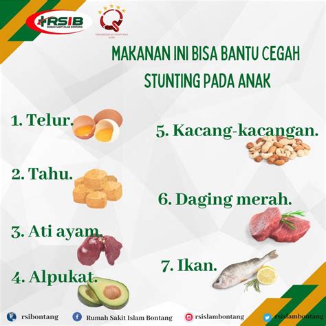 Cegah Stunting dengan Protein Hewani – Rumah Sakit Islam Bontang