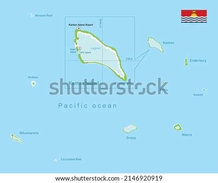 PHOENIX-ISLANDS-MAP Stock Vector Images - Avopix.com