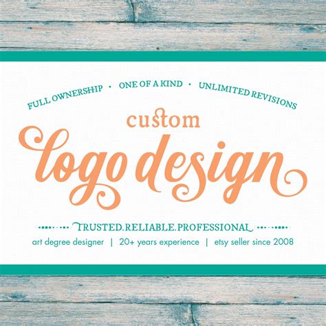 Logo Design One of A Kind Logo Logo Branding Hand Drawn | Etsy