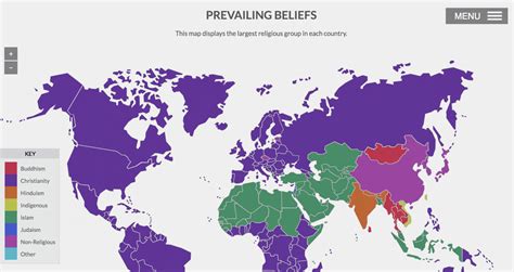 World Religions Map For Kids