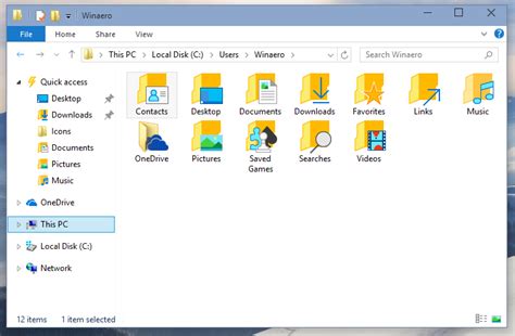 Windows 10 Icon Folder #407354 - Free Icons Library