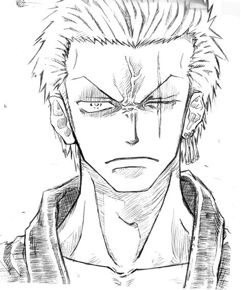 Zoro 2Y -Sketch- by Achrafuuu on DeviantArt