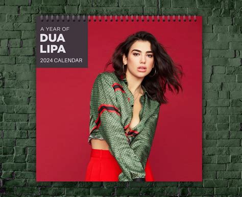 Dua Lipa Calendar 2024 | Celebrity Calendar | Dua Lipa 2024 Wall ...