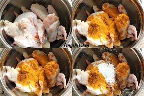 Kitchen Chaos: Crispy Curry Fried Chicken Wings 香脆咖喱粉炸鸡翼 Mom's Recipe #3