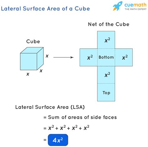 Lateral Surface Area of a Cube - Formula, Examples, Definition