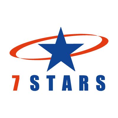 7 Stars logo vector free download - Brandslogo.net