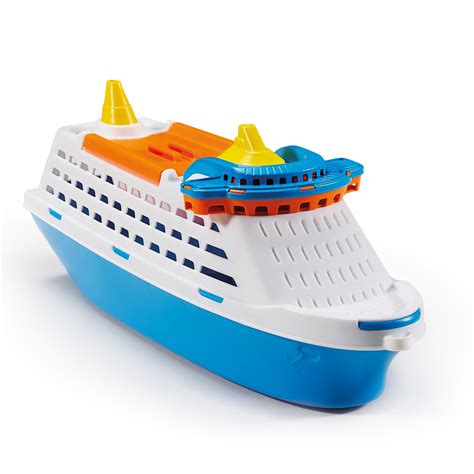 Kids Luxury Play Cruise Ship Toy Boat Wheels Outdoor Garden Pool Beach ...