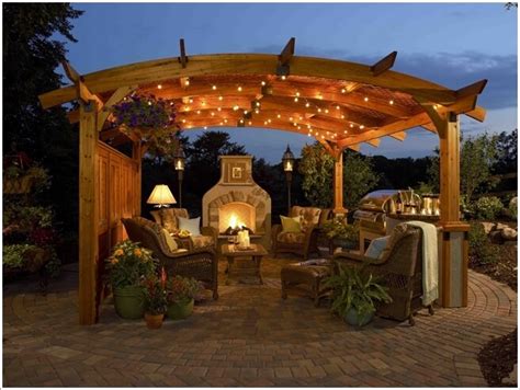 10 Wonderful Pergola Lighting Ideas