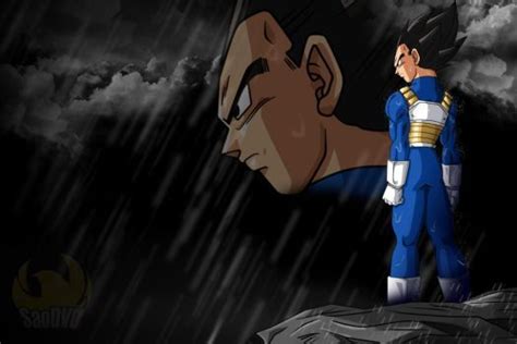 Vegeta Rain Wallpaper | Anime dragon ball super, Dragon ball super ...