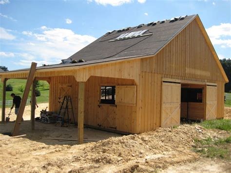 Horse Barn With Living Quarters Floor Plans | Small barn plans, Barn ...