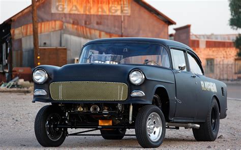 Roadkill Video: The "Blasphemi" Hemi 1955 Chevy Gasser Road Trip - Hot ...