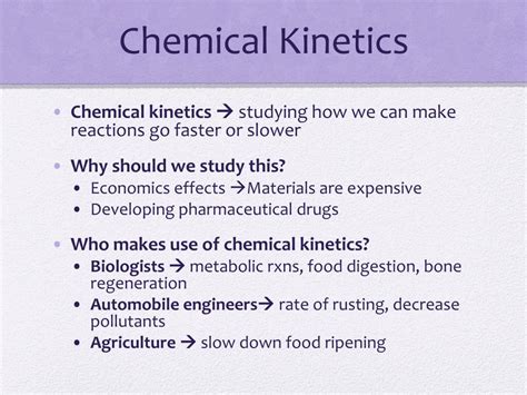 PPT - Chemical Kinetics PowerPoint Presentation, free download - ID:2428843