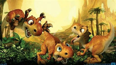 Ice Age: Dawn of the Dinosaurs - Baby T-Rexes | 氷河期, ダイナソー