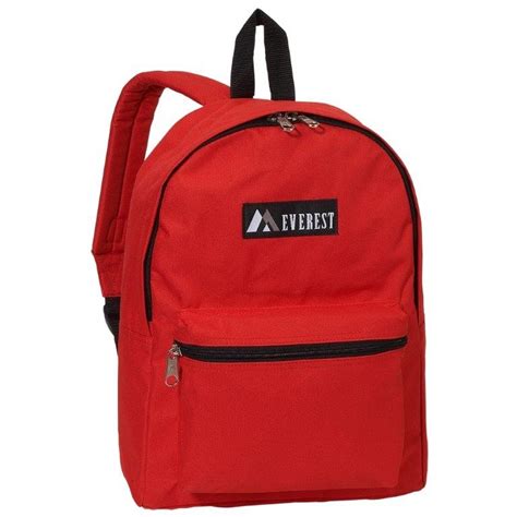 Small Capacity Backpack - Red