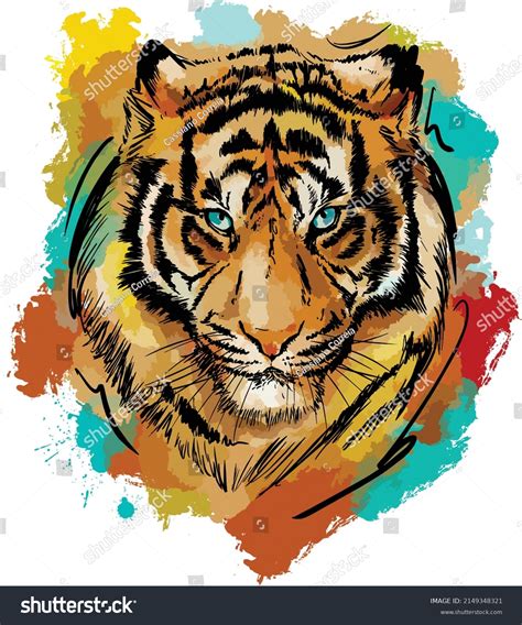 7,585 Bengal White Tiger Face Close Images, Stock Photos & Vectors ...