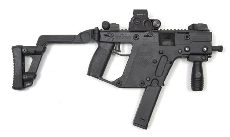 HD Wallpaper of a Man-Made Submachine Gun Vector