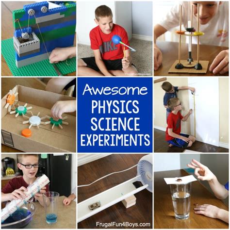 Physics Science Experiments for Elementary Aged Kids - Frugal Fun For ...