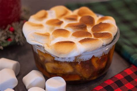 Candied Yams with Marshmallows - Air Fryer Recipe! - Dad Got This