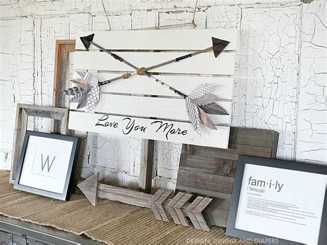 DIY Arrow Art - Taryn Whiteaker Designs