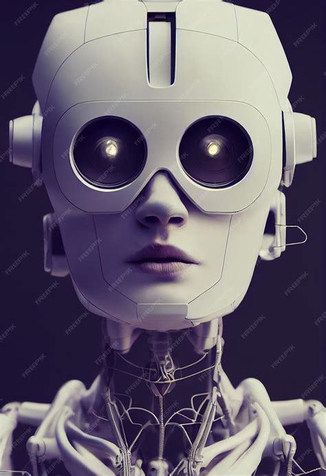 Premium AI Image | Futuristic Human Cyborg Robotics