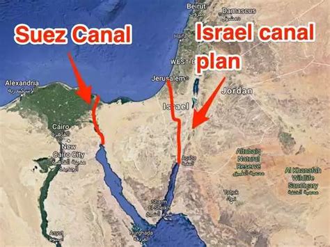 The US had a plan in the 1960s to blast an alternative Suez Canal ...