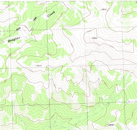 Sierra Nevada Topographical Map - Sonora Pass 11