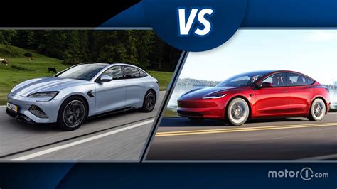 BYD Seal or Tesla Model 3? Comparison of price, power and range