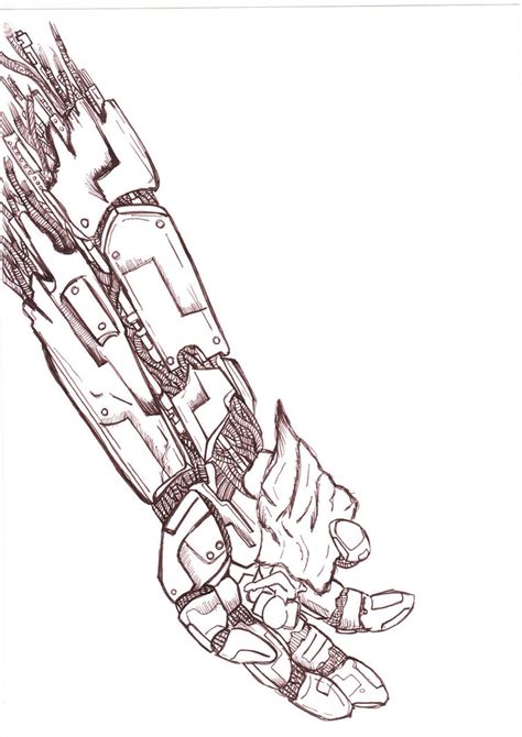 Robotic Human Arm Drawing at GetDrawings | Free download