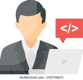 Coder Avatar Concept Business Intelligence Vector Stock Vector (Royalty ...