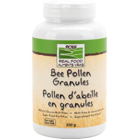 Bee Pollen Granules - Now Foods Canada