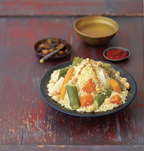 Recette couscous marocain aux 6 légumes - Marie Claire