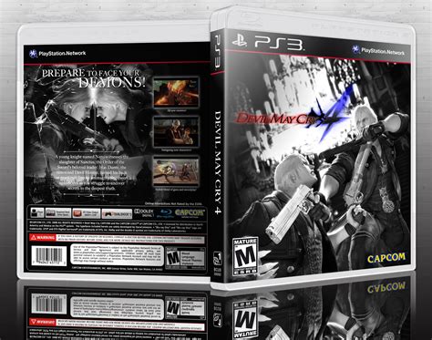 Devil May Cry 4 PlayStation 3 Box Art Cover by lucidhalos