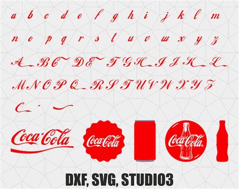 Coca Cola Font SVG