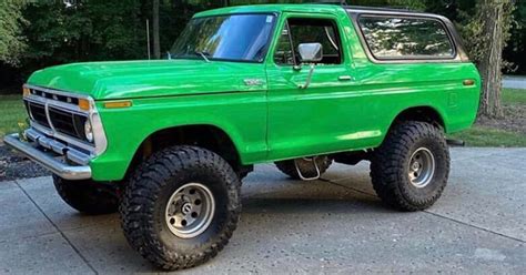 1979 Ford Bronco Krypton Green | Ford Daily Trucks